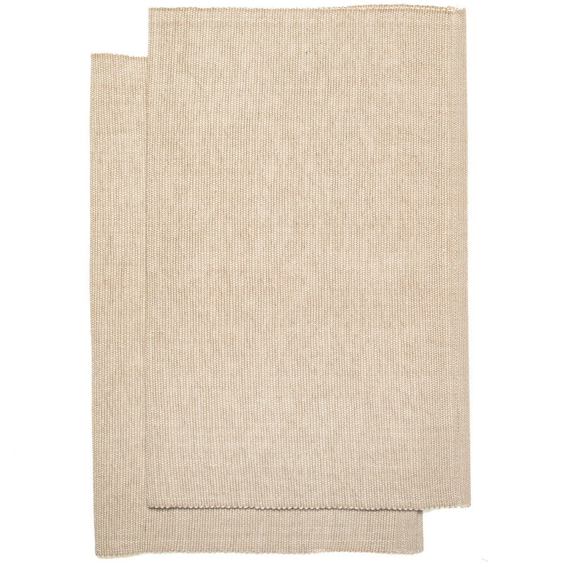 Bistro Placemat 36x47 cm 2-pack, Sand