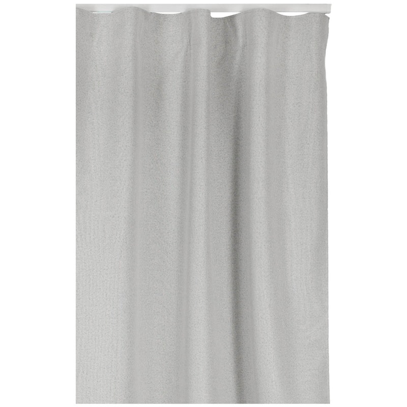 Nightfall Blackout Curtain With Heading Tape 135x250 cm, Light Grey