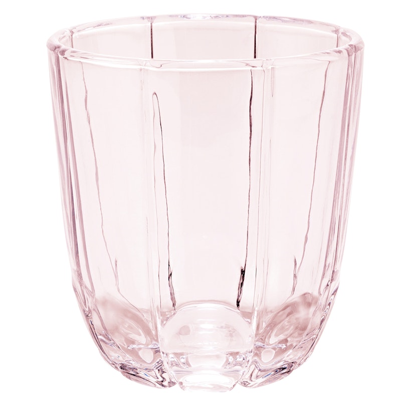 Lily Water Glass 32 cl 2-pack, Pink