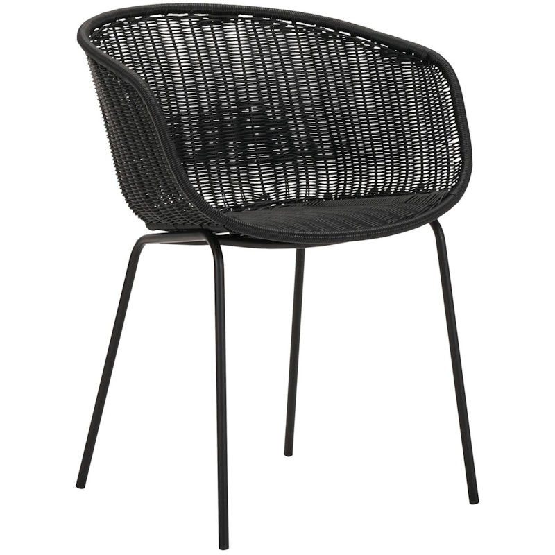 Hapur Armchair, Black