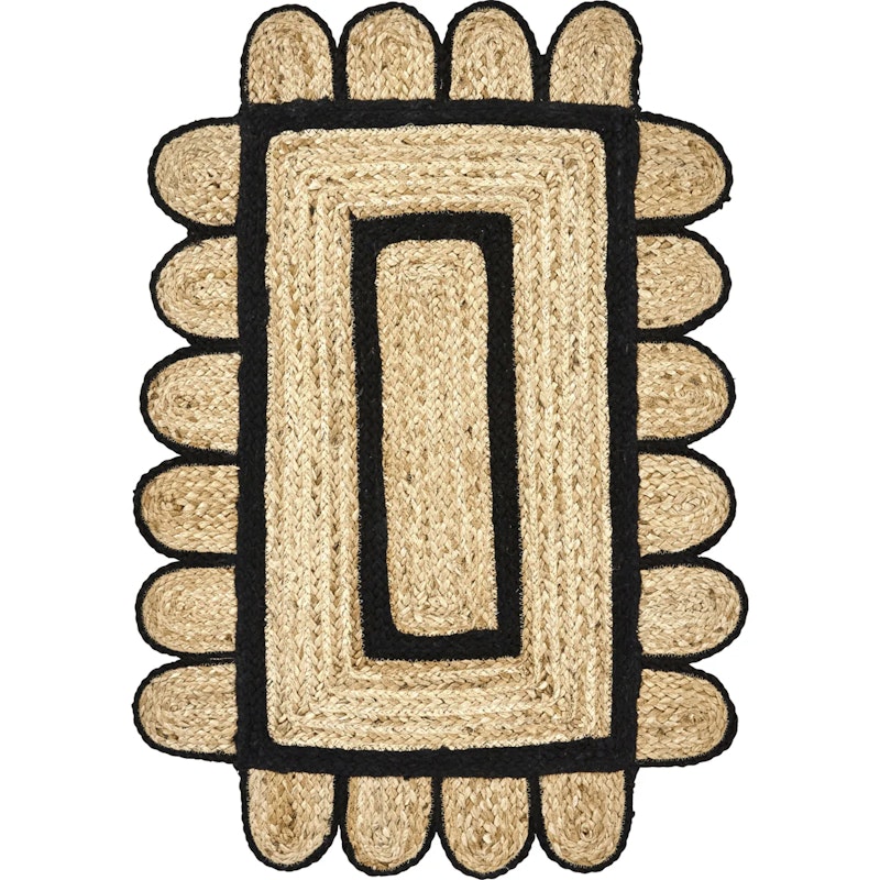 HDDenta Door Mat 60x90 cm, Black