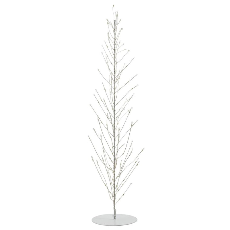 Glow Christmas Tree White, 45 cm