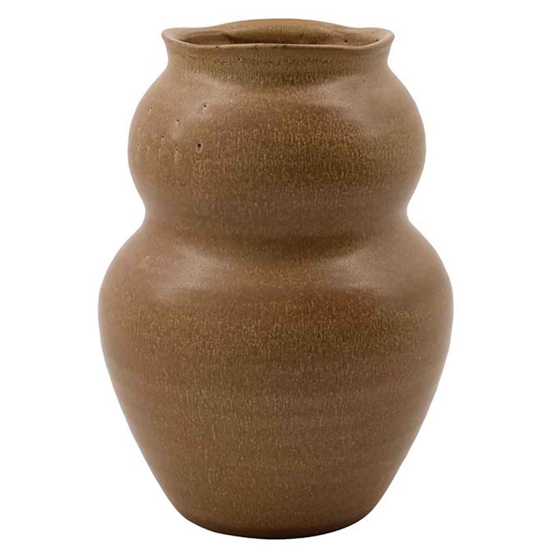 Juno Vase Brown, 22,5 cm