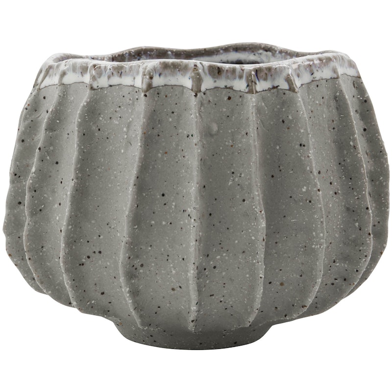 Shell Pot, Grey Beige