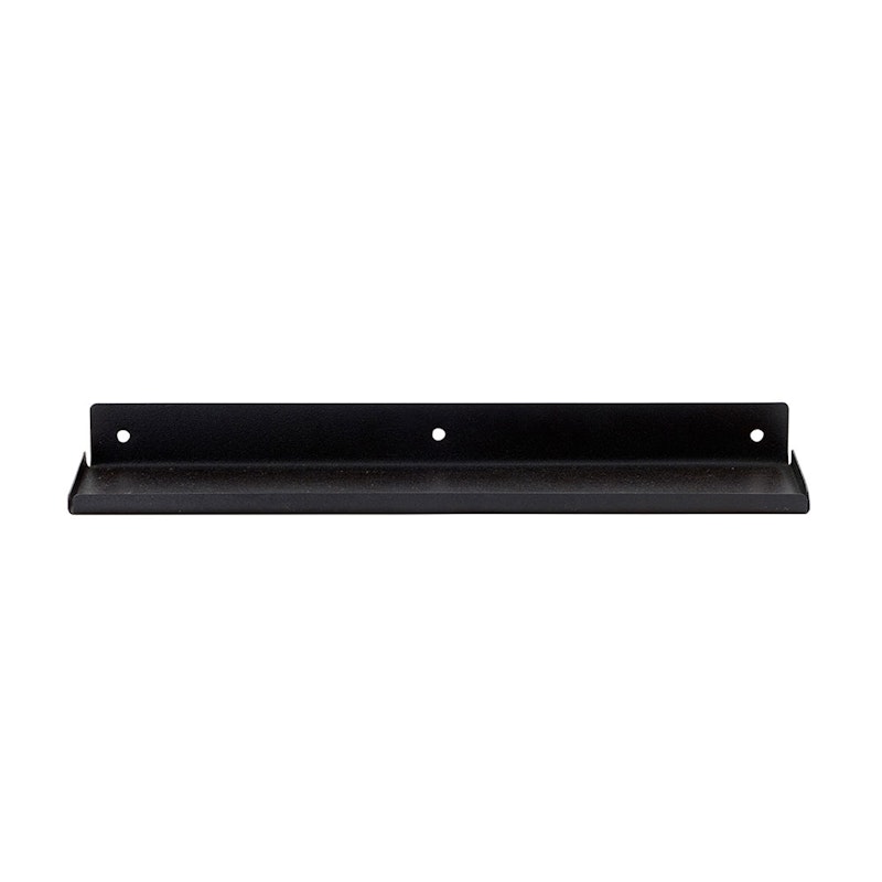 Ledge Wall Shelf 43 cm, Black