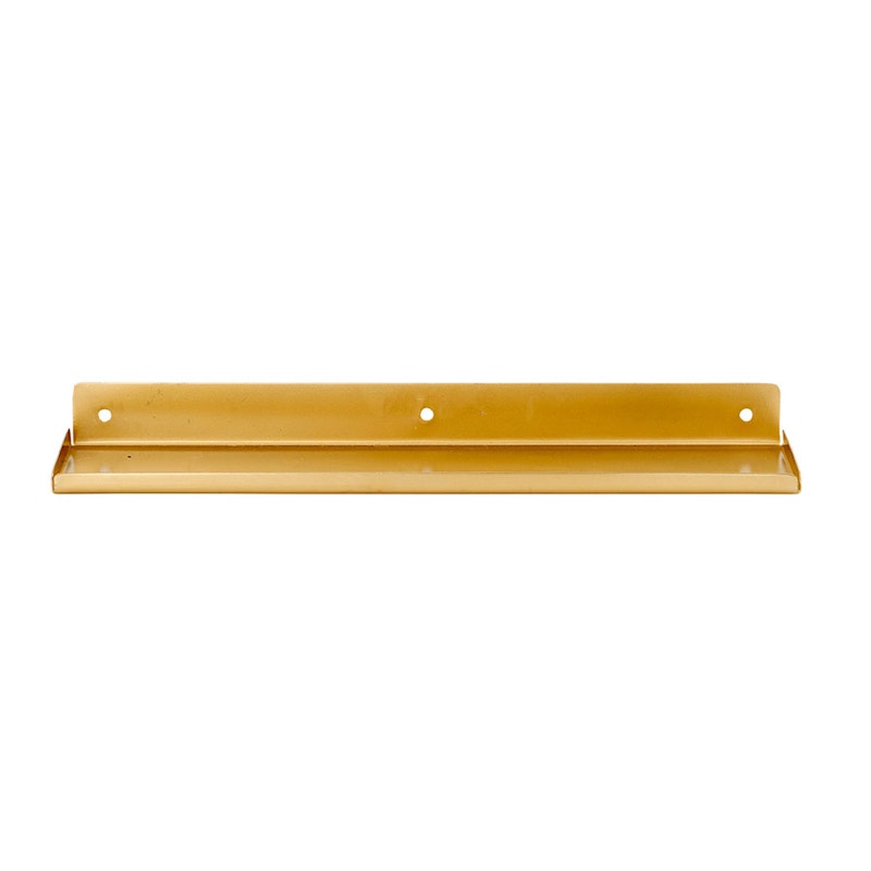 Ledge Wall Shelf 43 cm, Brass