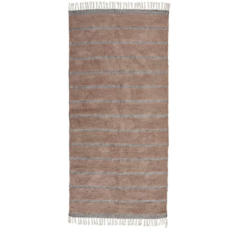 Chen Rug 90x200 cm, Dusty Berry