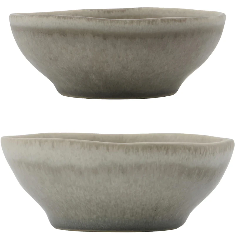 More Bowl 2 Pieces, Grey