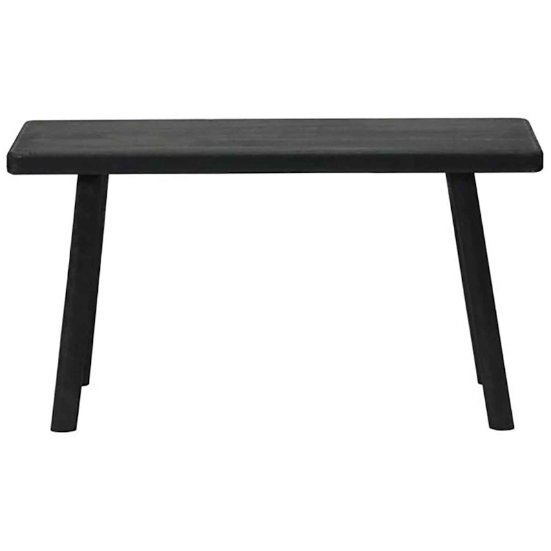 Nadi Bench Black, 81x43 cm