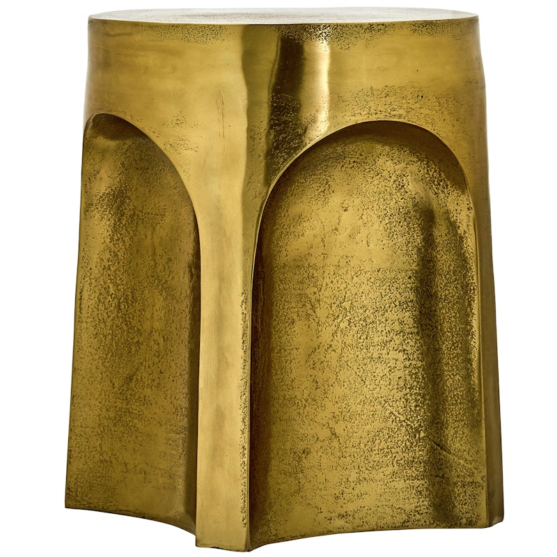 Riga Side Table, Antique Gold