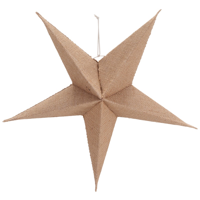 Jute Christmas Star Ø45 cm