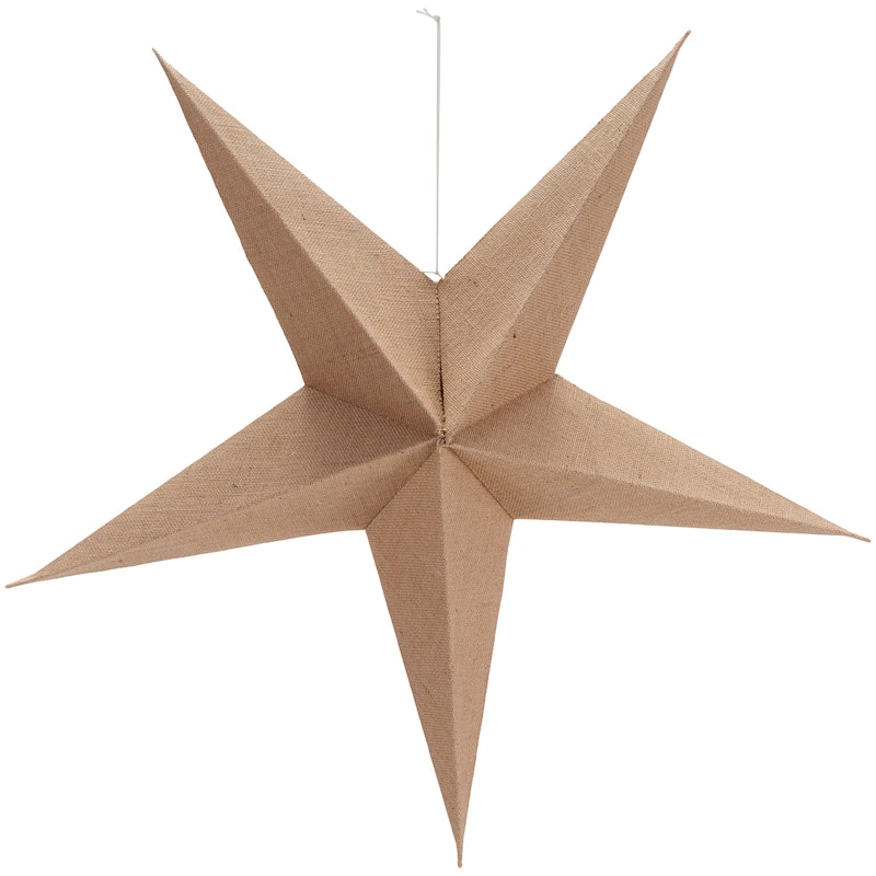 Jute Christmas Star Ø85 cm