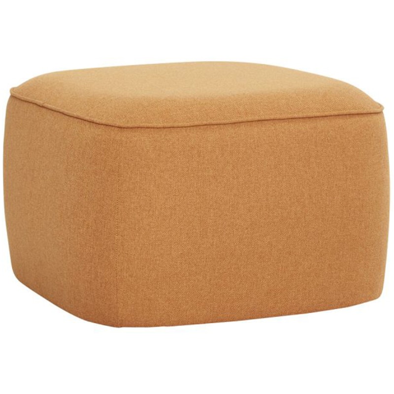 Cube Pouf, Orange