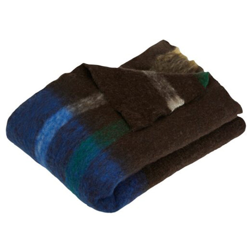 Graphic Throw Throw 140x200 cm, Brown/Multi