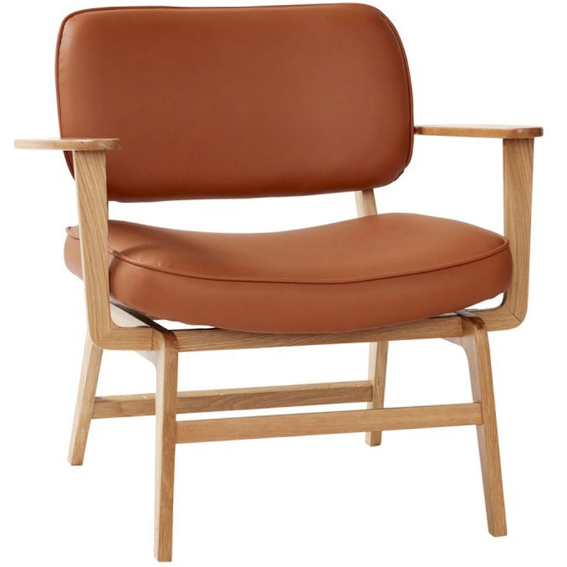 Haze Lounge Chair, Brown