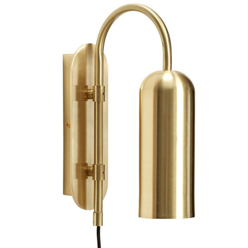 Zenith Wall Light, Brass