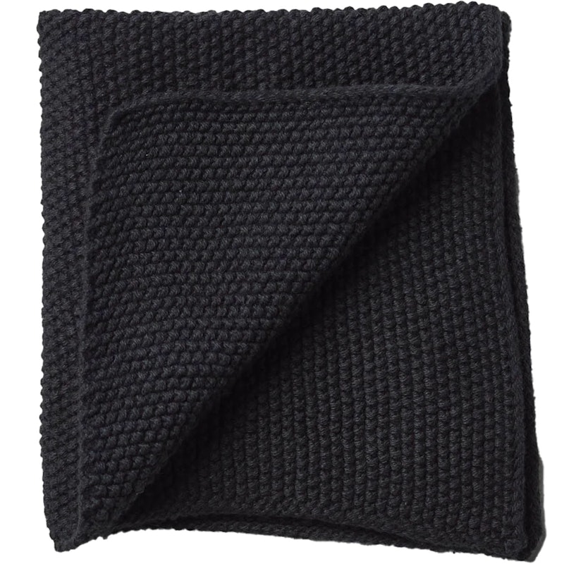 Dishcloth 28x28 cm, Coal