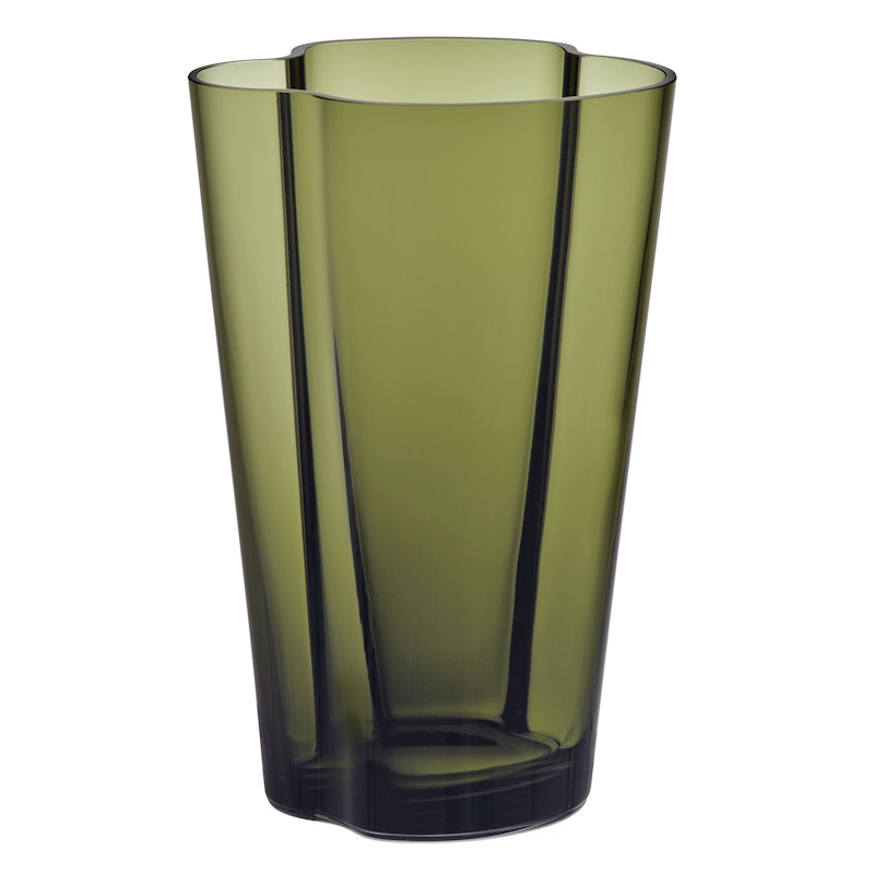 Alvar Aalto Vase 22 cm, Moss Green