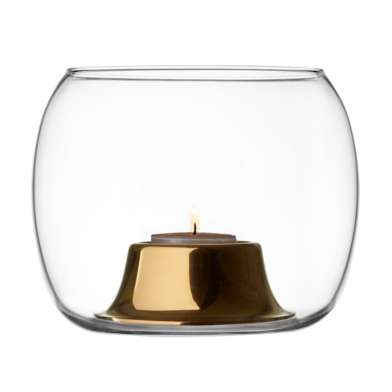 Kaasa Votive 141x115 mm, Clear/Rose Gold