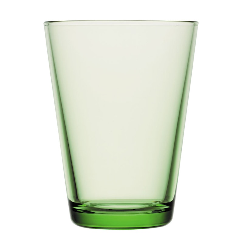 Kartio Glass 40 cl 2-pack, Apple Green