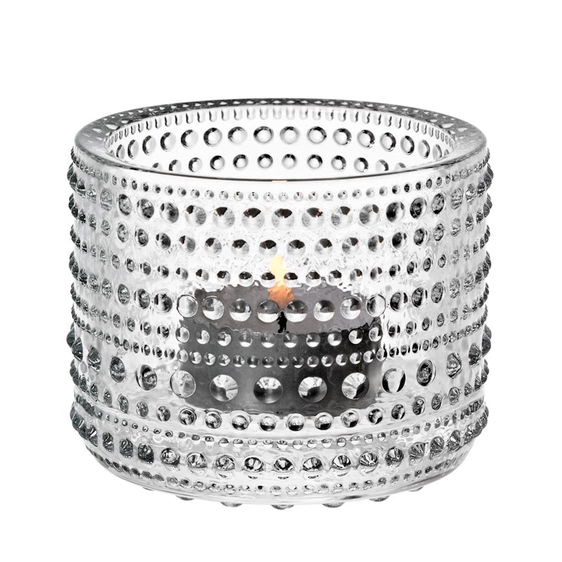 Kastehelmi Candle Holder 6,4 cm, Clear