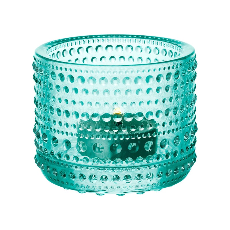 Kastehelmi Candle Holder 6,4 cm, Water Green