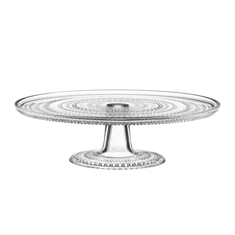 Kastehelmi Cookie Plate Ø31,5 cm, Clear