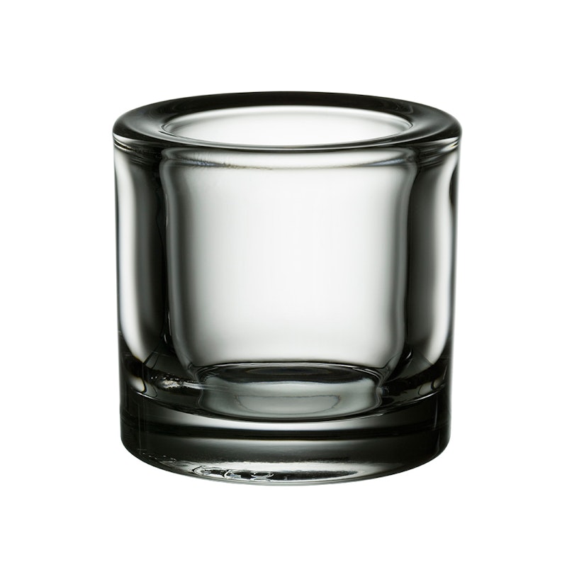 Kivi Candle Holder 6 cm, Clear