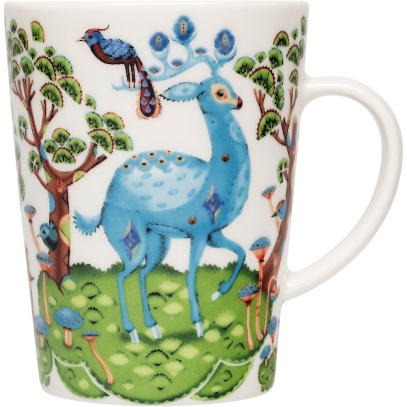 Satumetsä mug 0.4 L spring green-sky blue