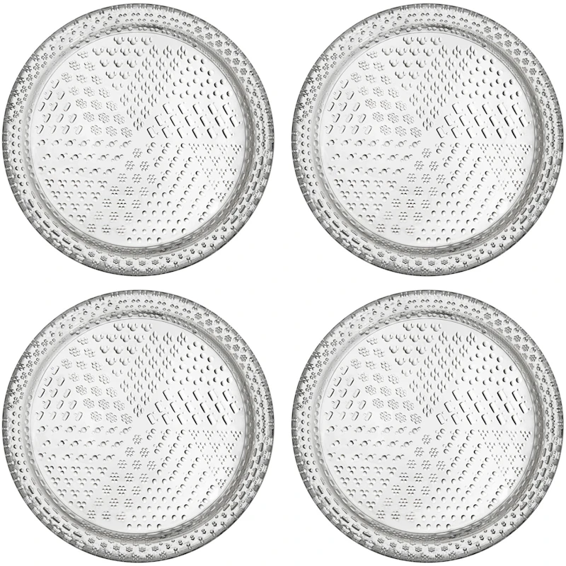 Tundra Side Plates 4-pack 15,4 cm, Clear