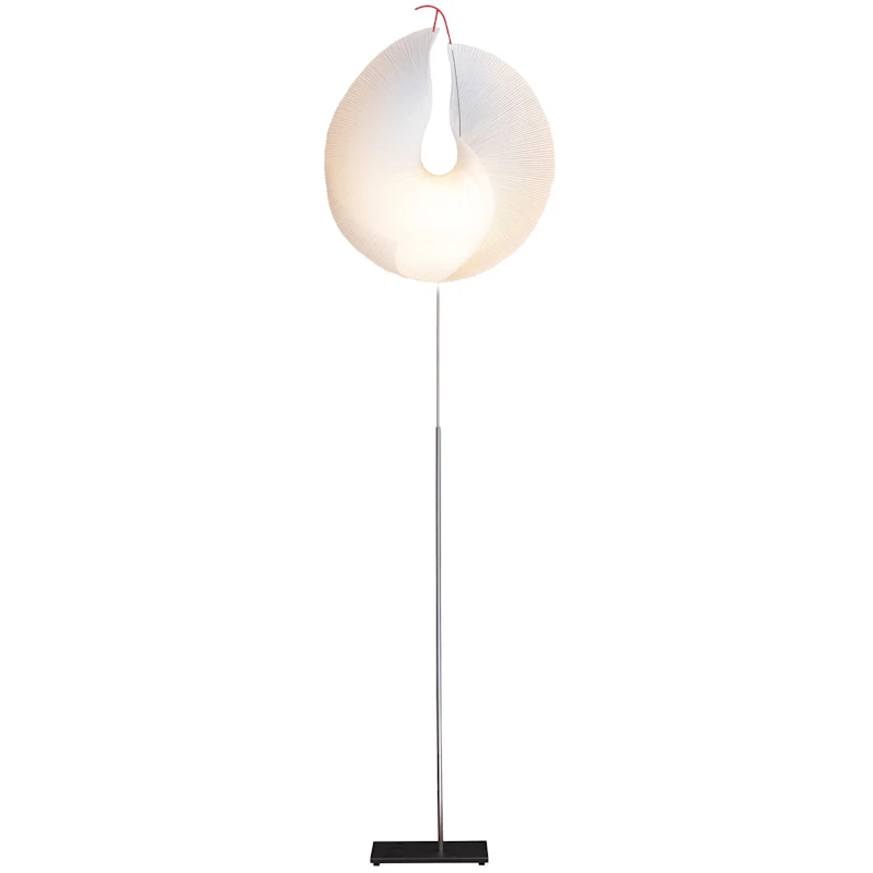 Yoruba Rose Floor Lamp, White