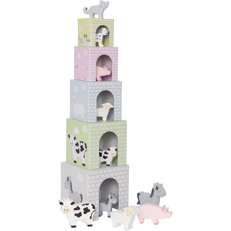 Stacking Cubes, Animals