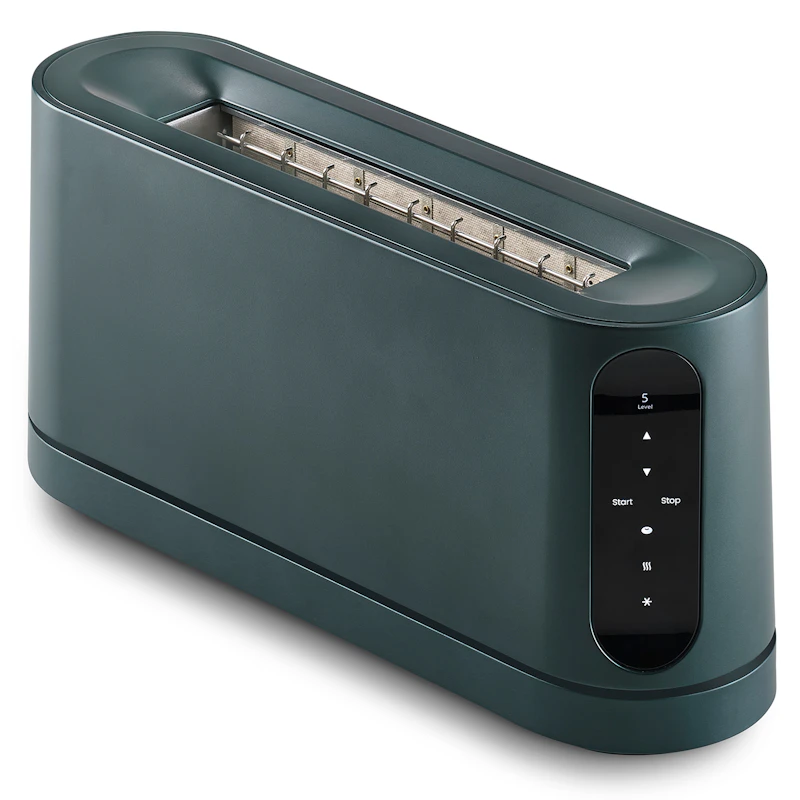 Long Slot Toaster, Green