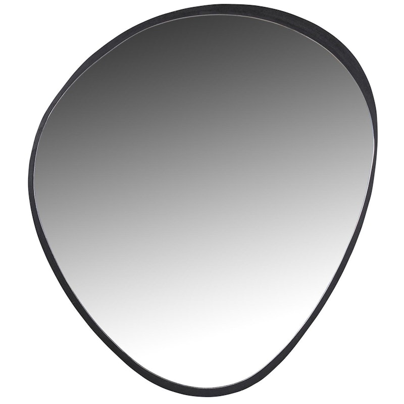 Aria Wall Mirror Black 54x62 cm