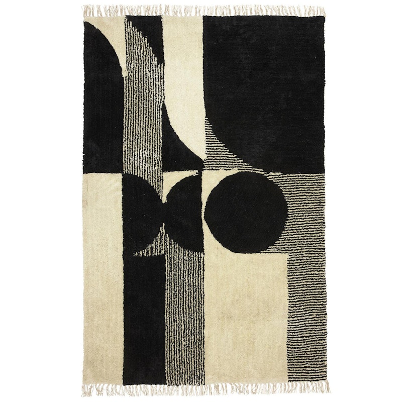 Forma Rug Black/White, 160x230 cm