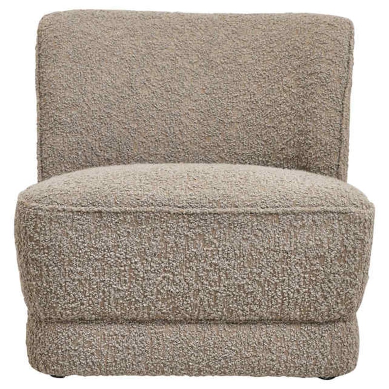 Lounge Royal Boucle Armchair, Brown