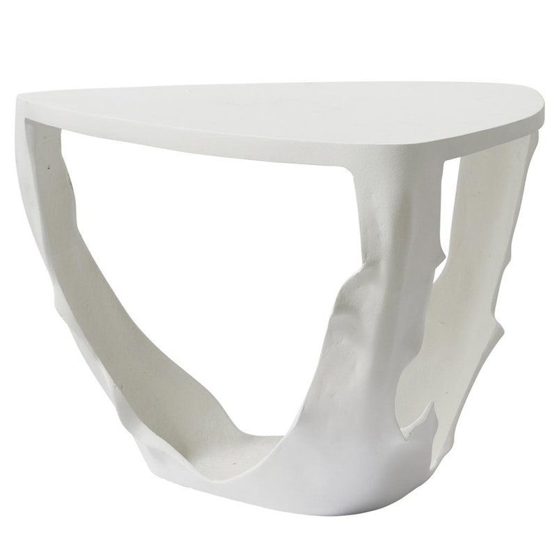 Trois Side Table, White