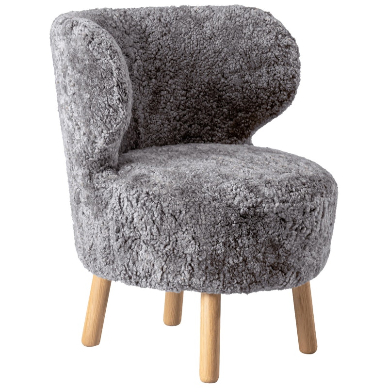 Cute Armchair Sheepskin, Grey