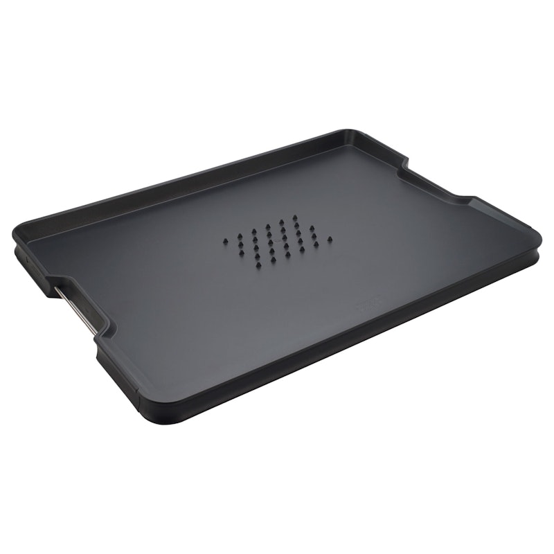 Cut&Carve Plus Chopping Board 33x47 cm, Black