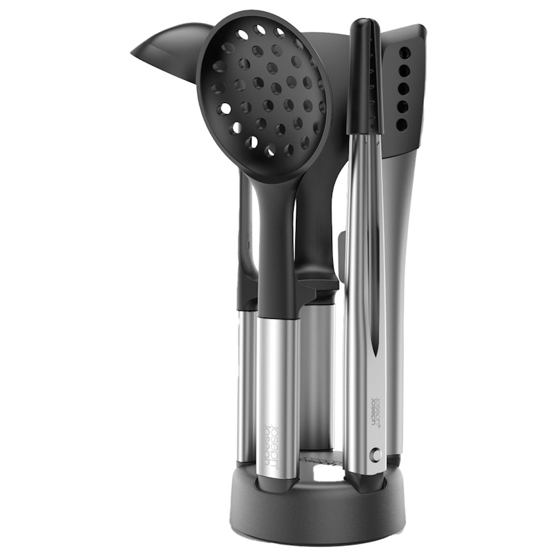 Elevate Fusion Kitchen Utensil Holder + 5 Kitchen Utensils