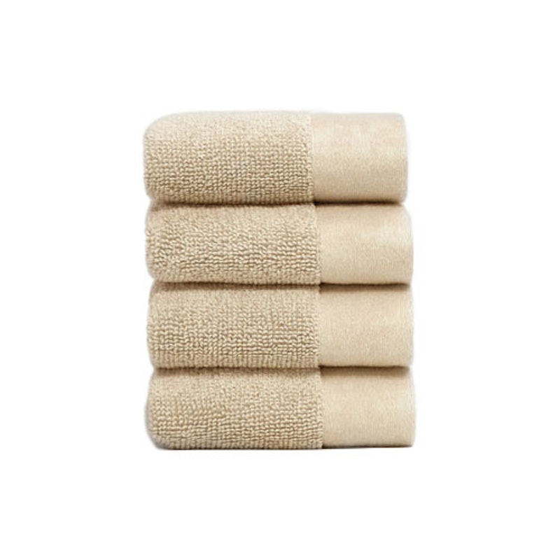 Face Towel 30x30 cm 4-pack, Beach Sand