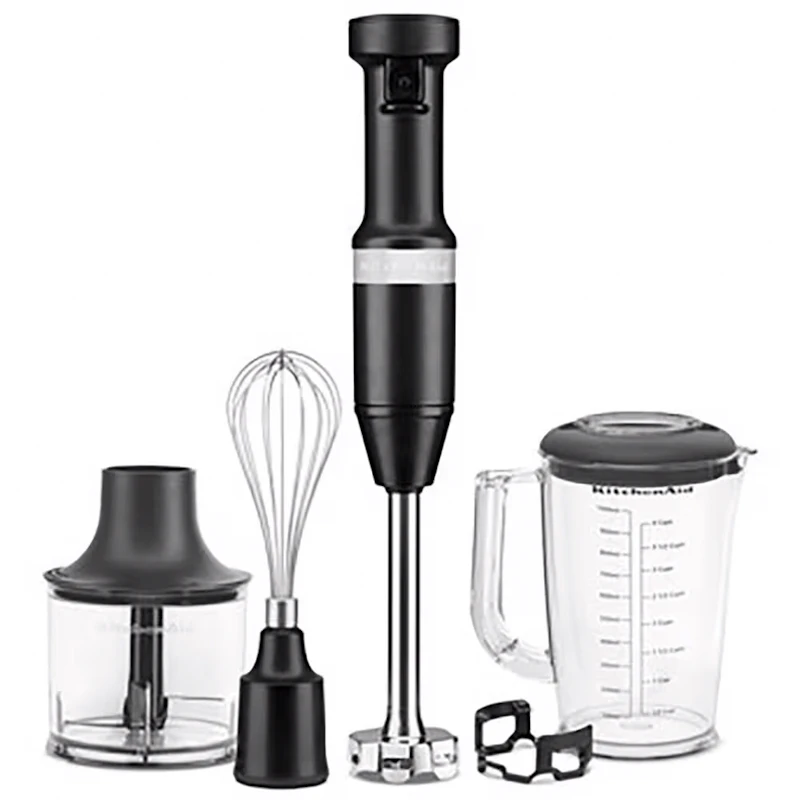 5KHBV83EAC Hand Blender With Accessories, Matte Black