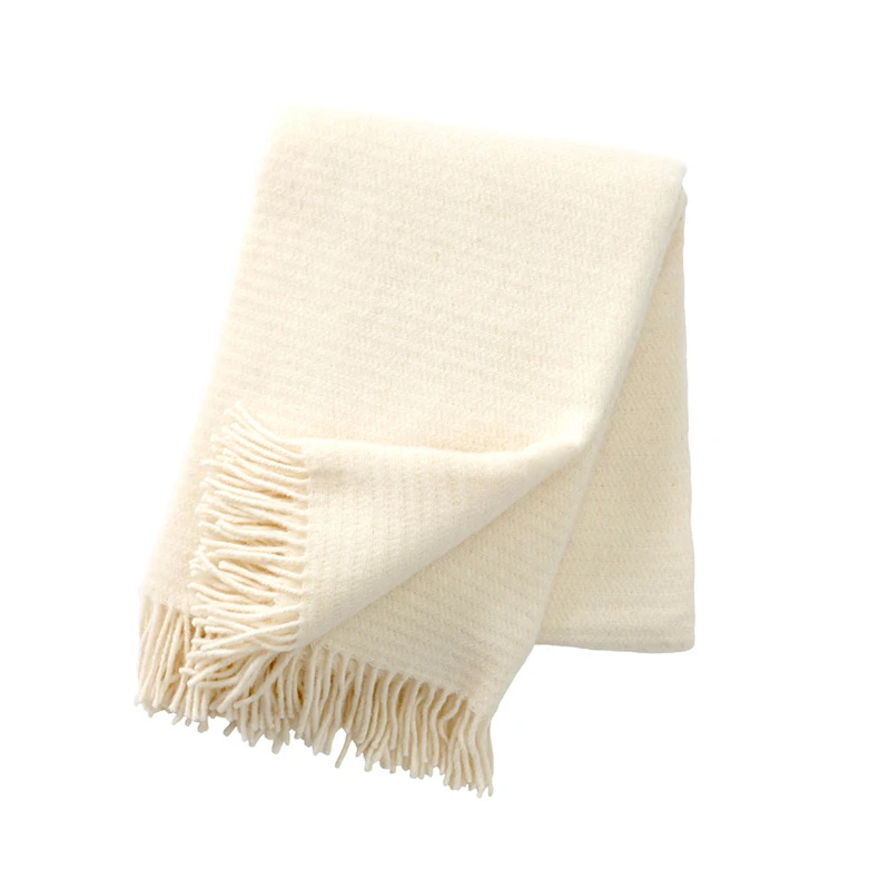 Ralph Wool Plaid 130x200 cm, Ivory