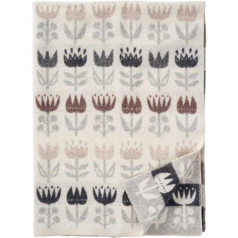 Tulip Throw 130x180 cm, Grey