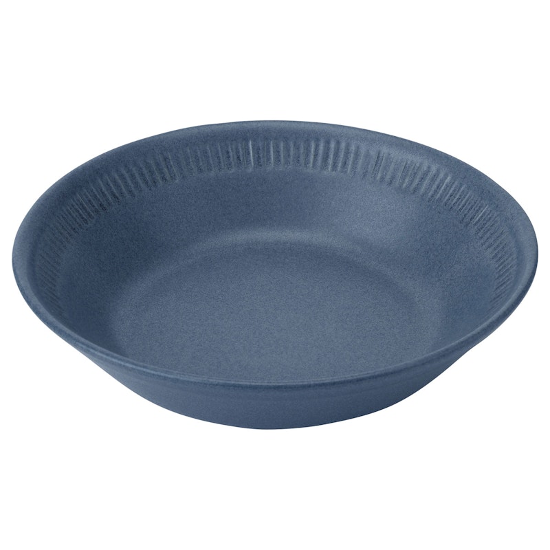 Knabstrup Deep Plate 18 cm, Blue