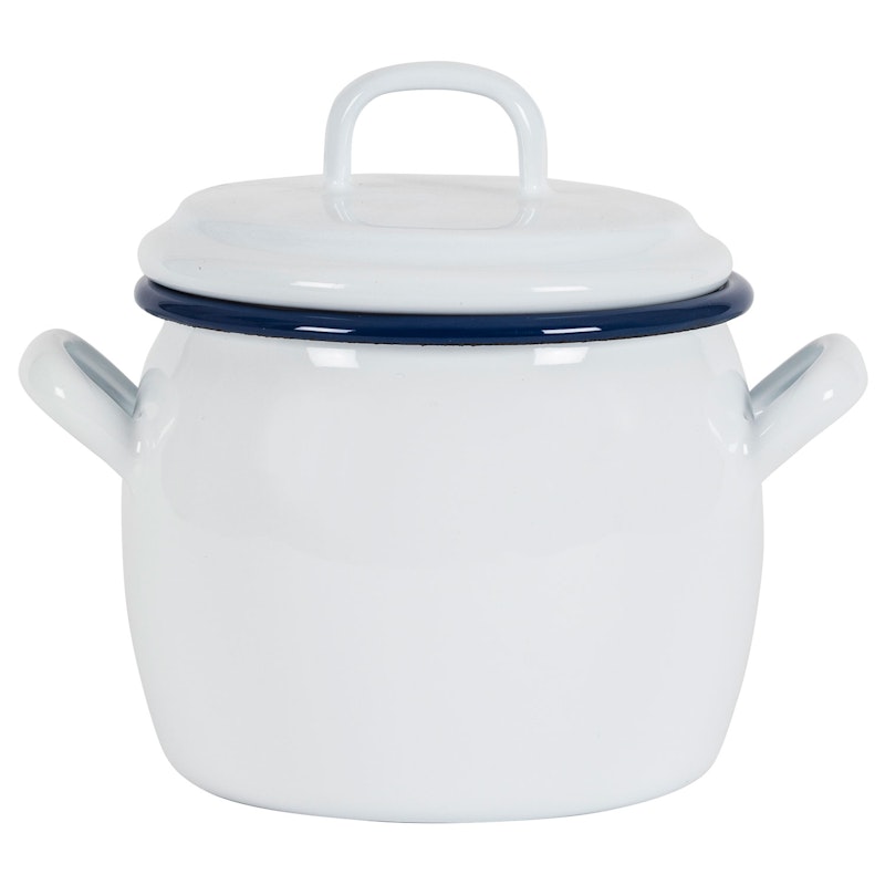 Pot 0,7 L, White