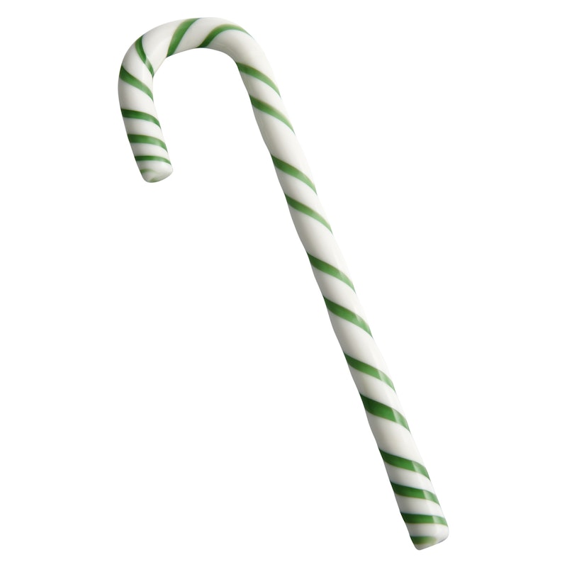 Polka Christmas Decoration, Green/White