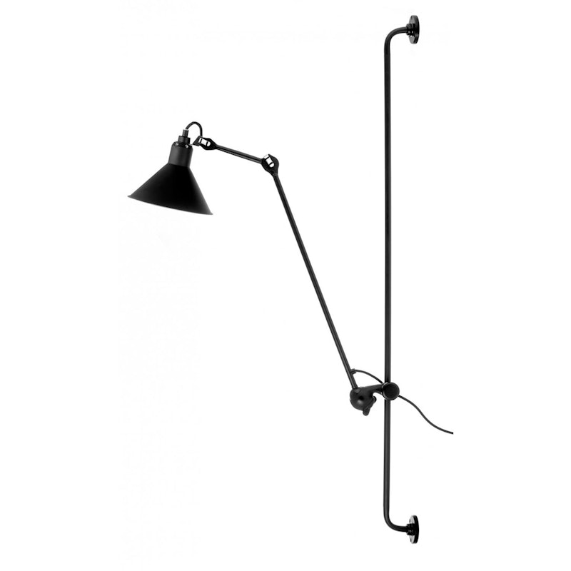 Lampe Gras N°214 Wall Lamp, Black