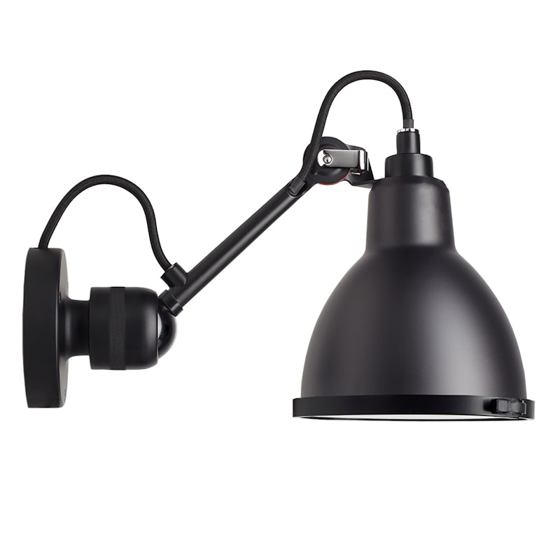 La Lampe Gras N°304 Wall Lamp Bathroom, Black