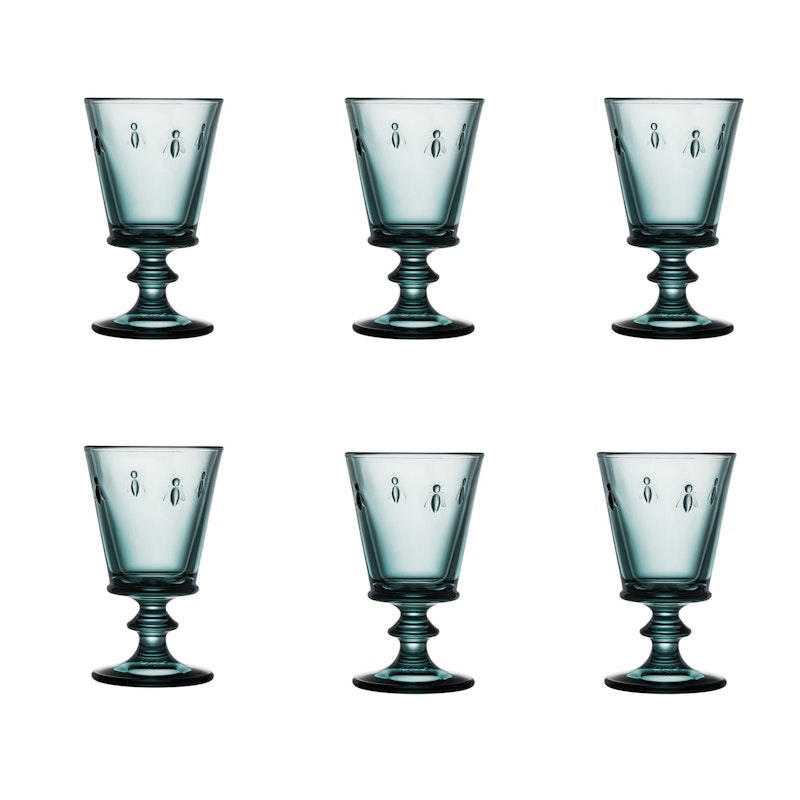 Abeille Wine Glass 6-pack, Dark Blue